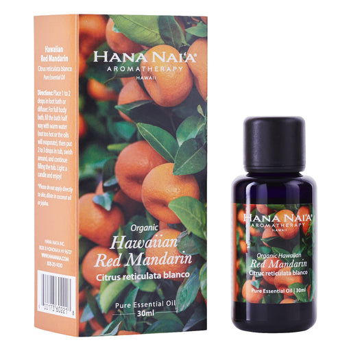 Organic Hawaiian Red Mandarin Pure Essential Oil from Maui